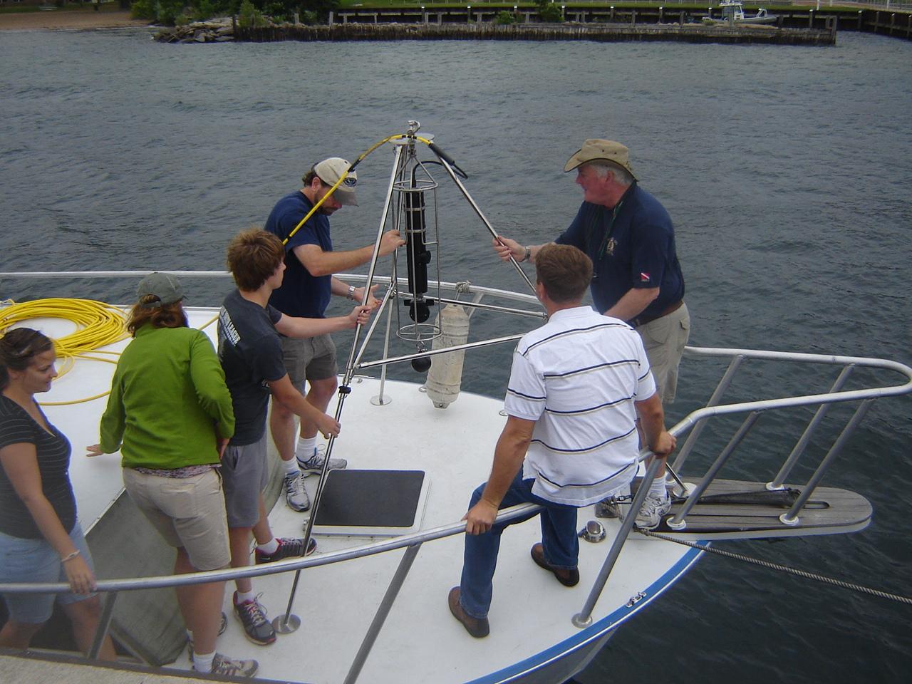 Assembling a Sector Scan Sonar during a NAS Part III course